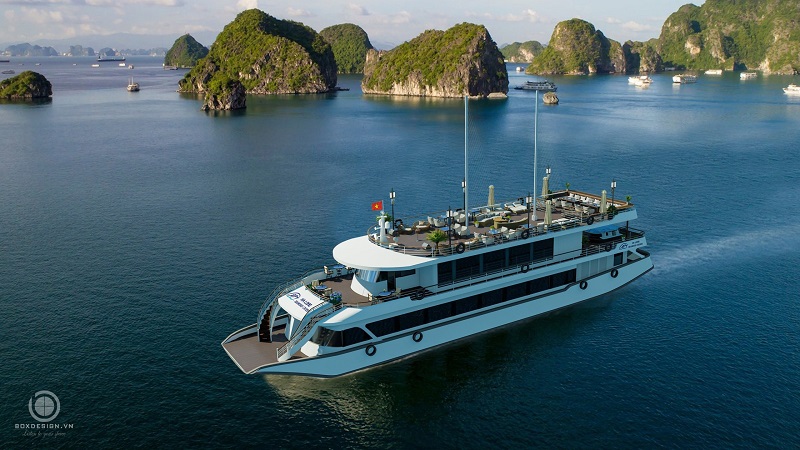 vé tàu tham quan vịnh hạ long