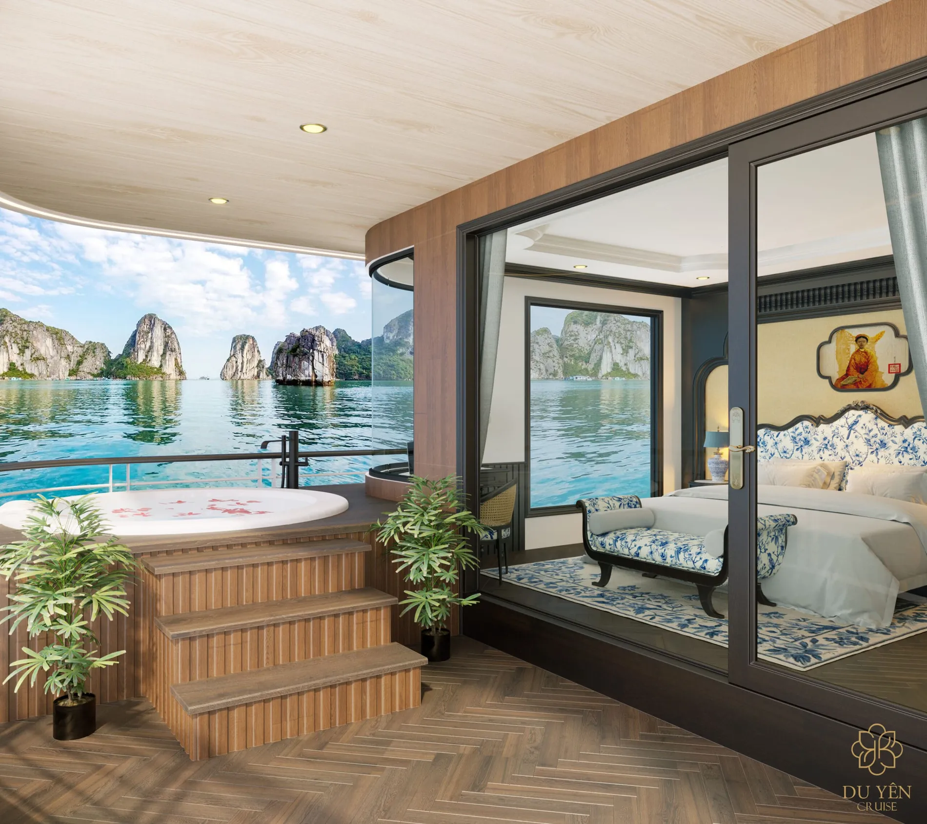 du thuyền ngủ đêm Hạ Long cao cấp (3)