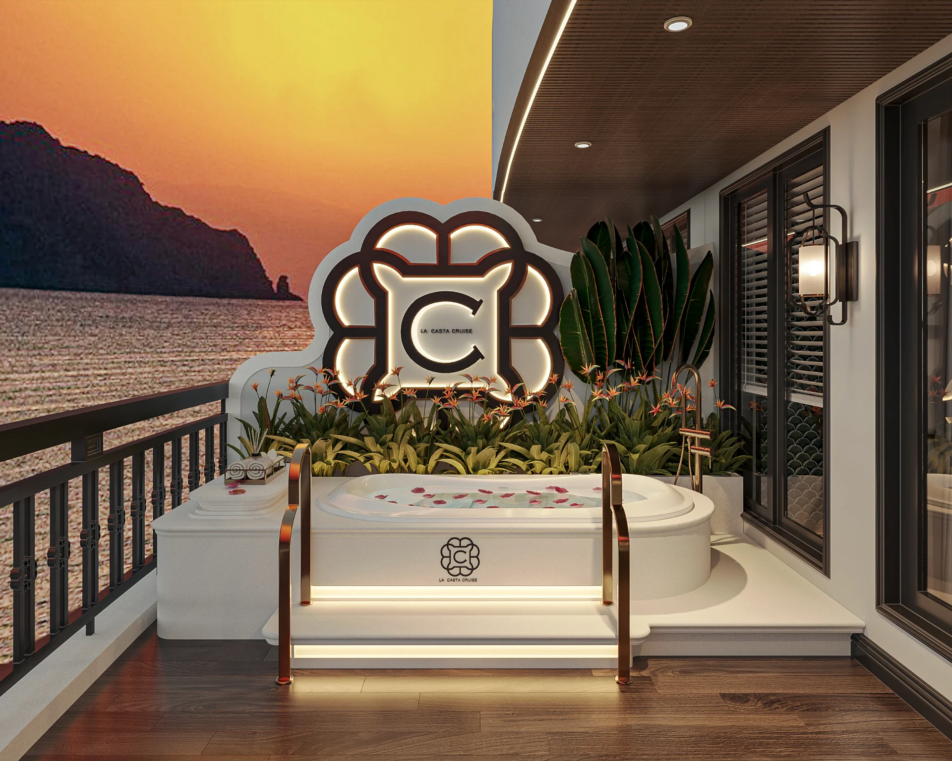  VIP SUITE STERN VIEW