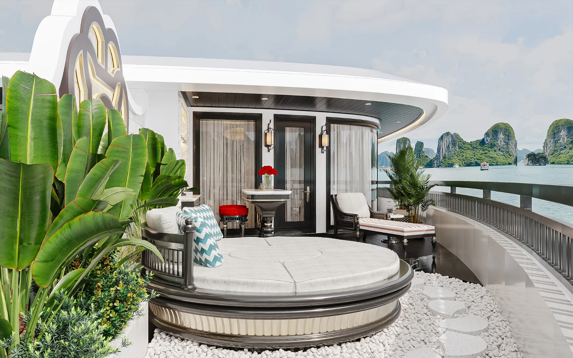 VIP SUITE BOW VIEW